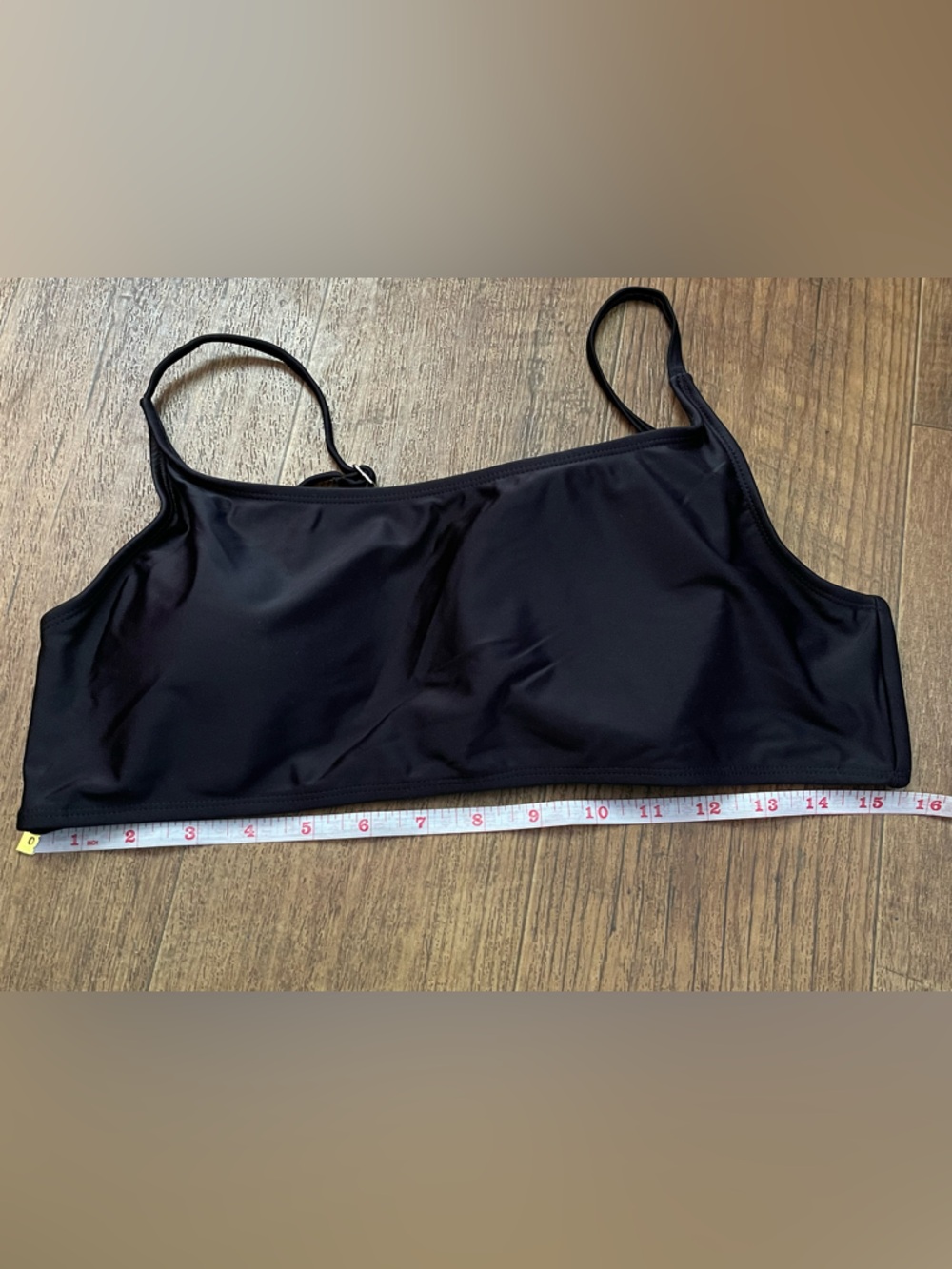Bingo Surf Black Bikini Top with Adjustable Straps